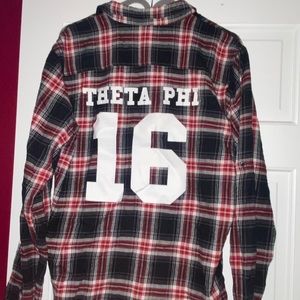 Theta Phi sorority flannel